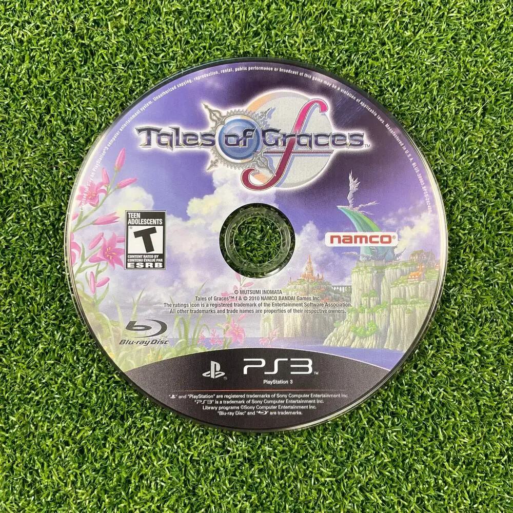 Tales of Graces F (Sony PlayStation 3, 2010) PS3 Disc Only Working